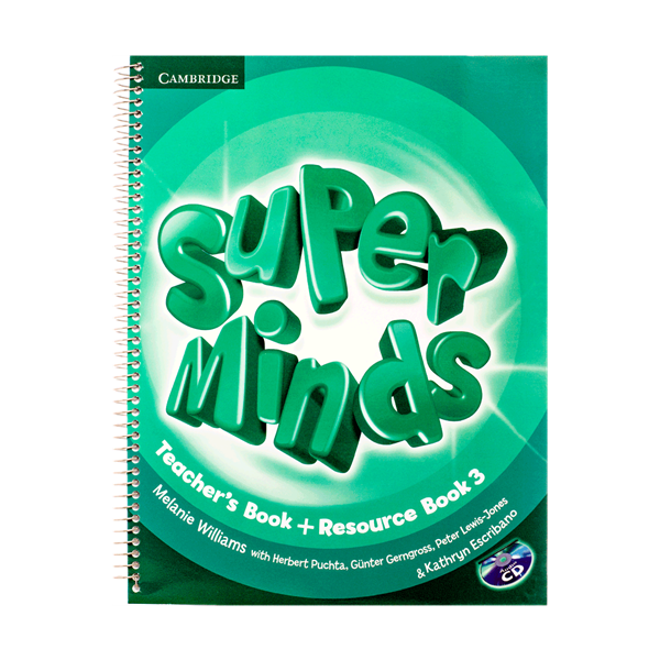 خرید کتاب Super Minds 3 Teachers Book+CD